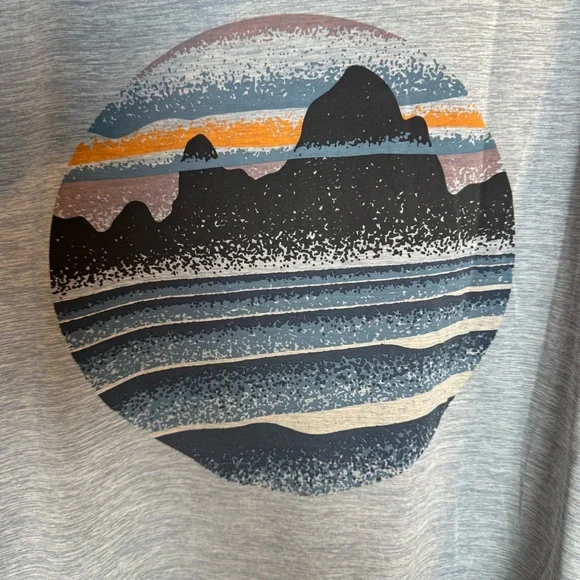 Patagonia Men's Capilene® Cool Daily Graphic Hoody Shirt XXL 2XL - Picture 7 of 9